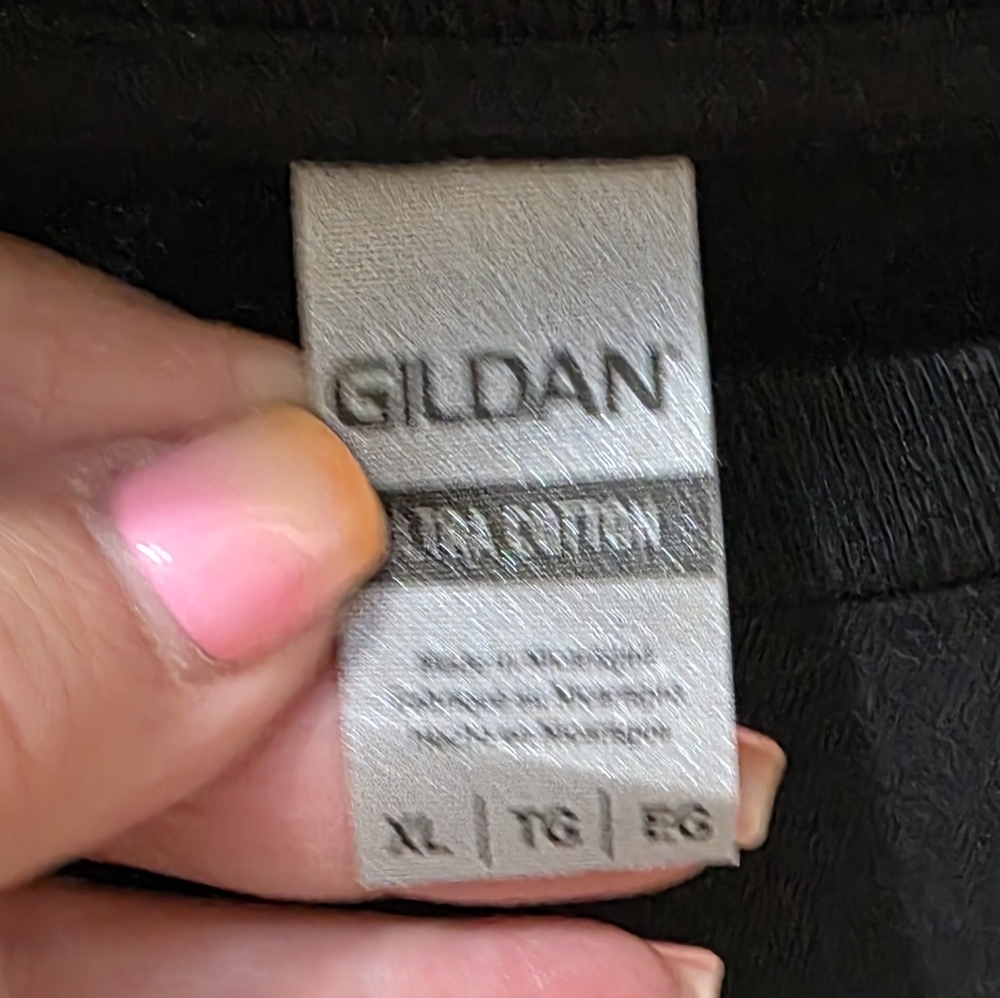 Men's BOOYAA Black Long-Sleeved T-shirt - Picture 3 of 8